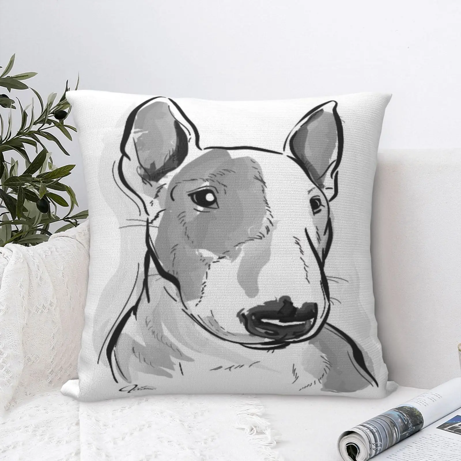 Bull Terrier 4 Pillow Case Soft Bed Kawaii Pillow Case Decorative Pillow Covers Decorative Pillow Case Polyester Cushion Cover
Bull Terrier 4 Pillow Case Soft Bed Kawaii Pillow Case Decorative Pillow Covers Decorative Pillow Case Polyester Cushion Cover
