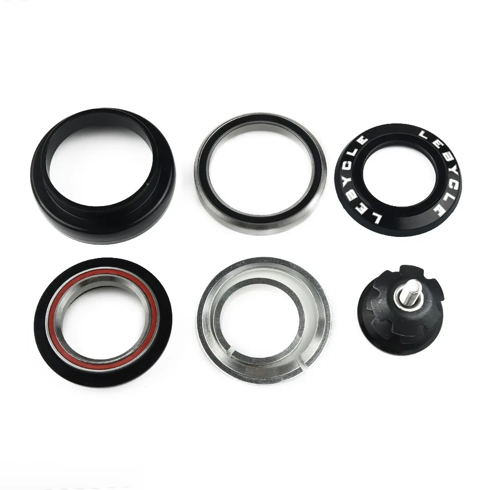 CNC Bicycle Headset Bike 44mm Straight Tube Frame to Tapered Tube Fork 1.5 Adapter 1 1/8"-1 1/2" Bearing Headset
CNC Bicycle Headset Bike 44mm Straight Tube Frame to Tapered Tube Fork 1.5 Adapter 1 1/8"-1 1/2" Bearing Headset
