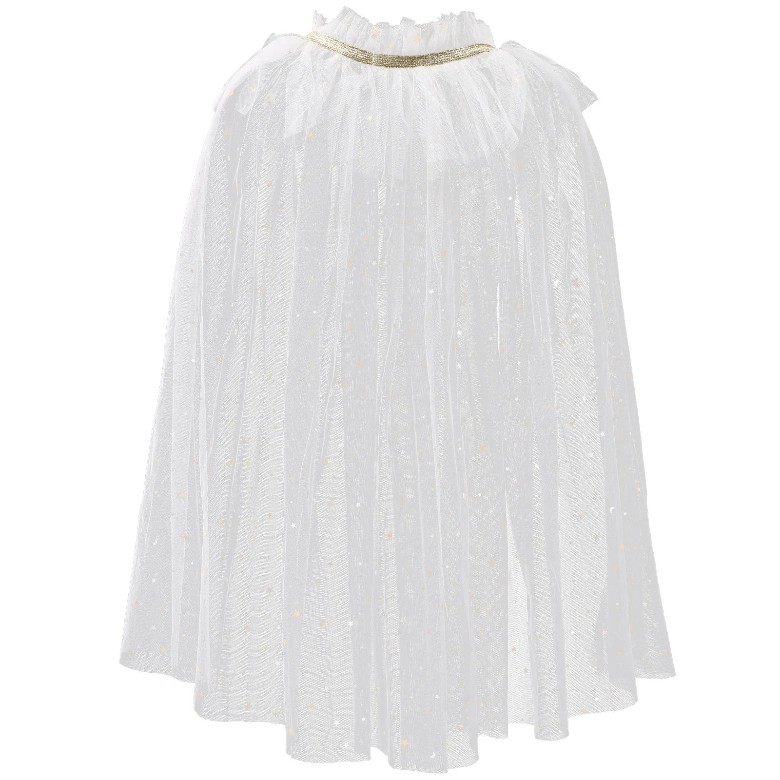 

Snowflake Cloak Cosplay Costume Cape Children's Place Girls Clothes Capes Gauze Princess Dresses