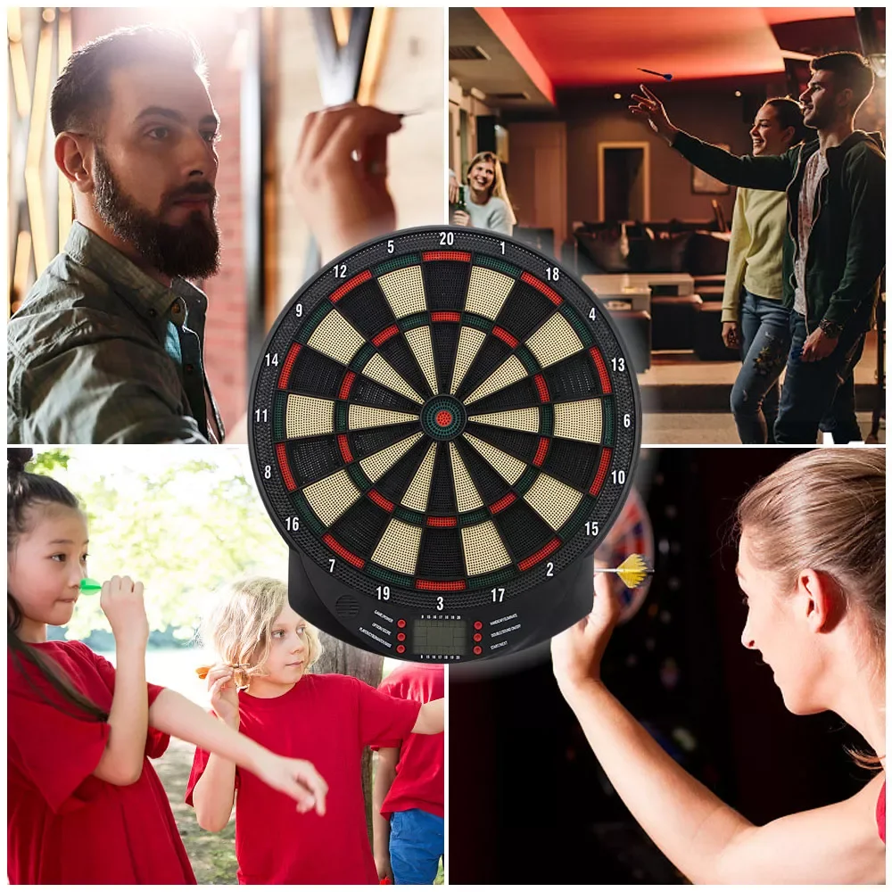 Inch Dartboard Digital LED Display Automatic Scoring Darts Electronic Scoreboard For Adults Kids 26 Games Dart Board
Inch Dartboard Digital LED Display Automatic Scoring Darts Electronic Scoreboard For Adults Kids 26 Games Dart Board