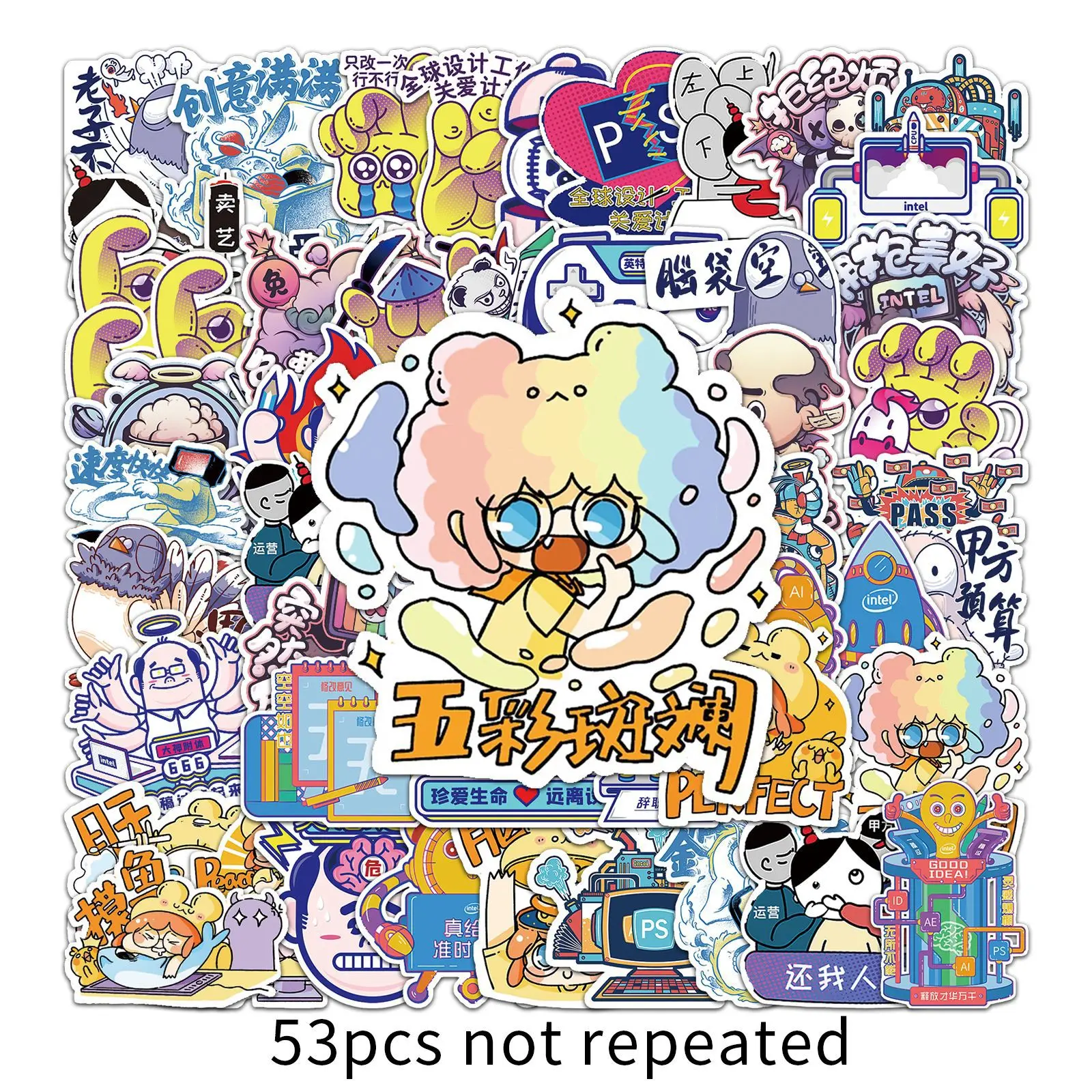 Stickers Cartoon Funny Toys Laptop Skateboard Aesthetic Decals Notebook Car Varied Stickers Phone Cases Guitar Skates Planner
Stickers Cartoon Funny Toys Laptop Skateboard Aesthetic Decals Notebook Car Varied Stickers Phone Cases Guitar Skates Planner