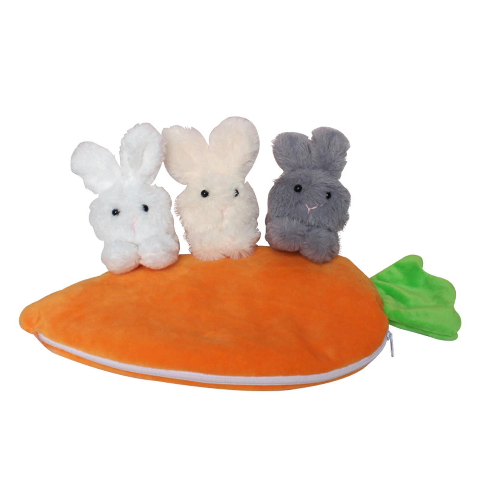 Cute Carrot Bag 3 Rabbits Doll Set Easter Cartoon Animals Plush Stuffed Doll Home Decoration Gift
Cute Carrot Bag 3 Rabbits Doll Set Easter Cartoon Animals Plush Stuffed Doll Home Decoration Gift