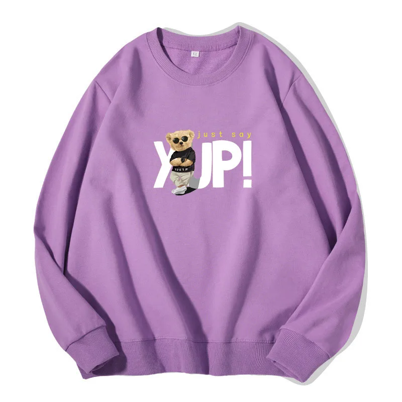 New Women Hoodies Spring Cool Say Yup Print Sweatshirt Girl Pure Cotton Pullovers Long Sleeve Tops Casual Clothes
New Women Hoodies Spring Cool Say Yup Print Sweatshirt Girl Pure Cotton Pullovers Long Sleeve Tops Casual Clothes