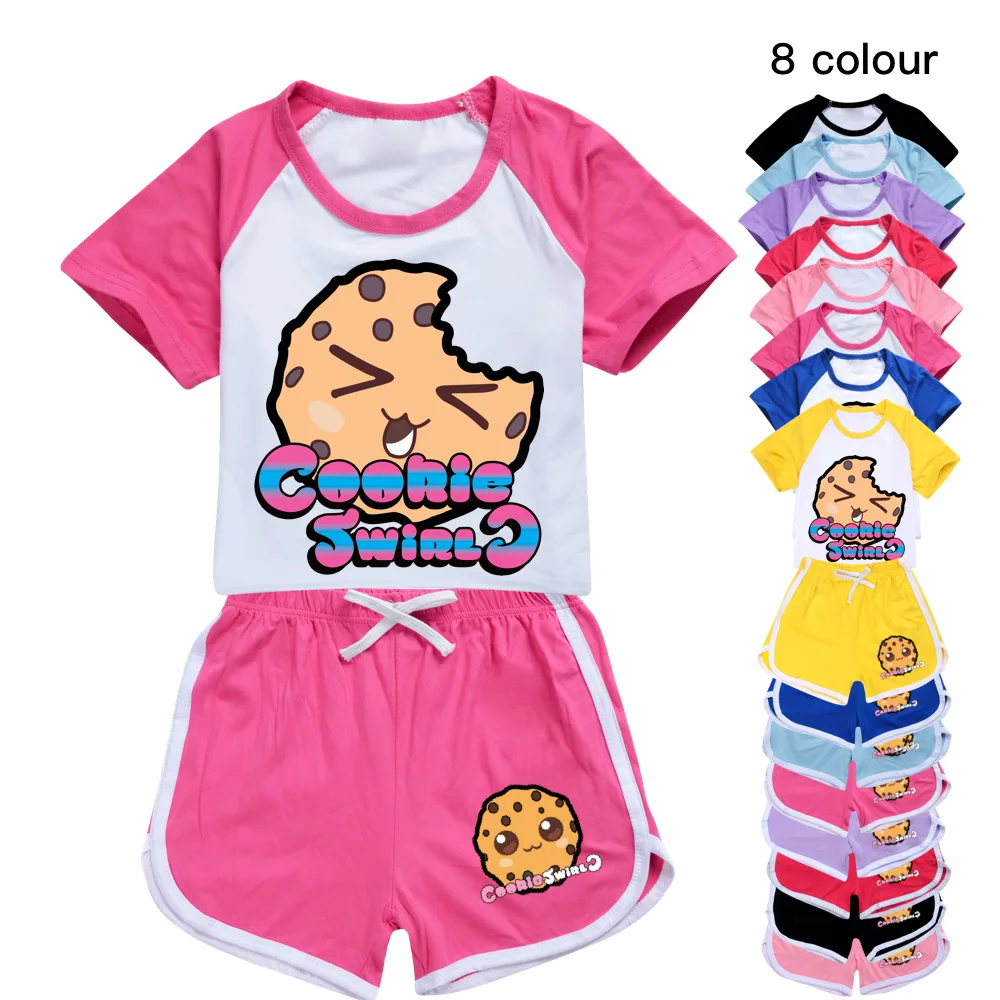 Fashion Cartoon Print Kids Clothing Set Children Cookie Swirl C Clothes Sets Baby Boys Girls Outfits Teenagers Boys Sports Suit
Fashion Cartoon Print Kids Clothing Set Children Cookie Swirl C Clothes Sets Baby Boys Girls Outfits Teenagers Boys Sports Suit
