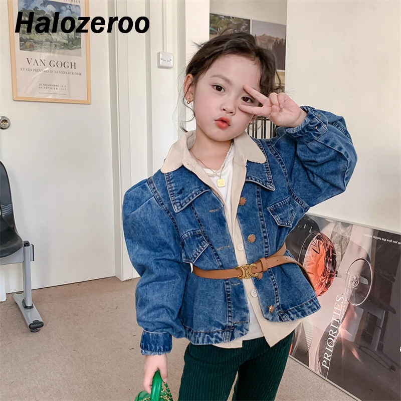New Baby Girls Belt Denim Coats Kids Brand Jackets Clothes Toddler Outerwear Children Fashion Cardigan Boys Coat Casual Blouse
New Baby Girls Belt Denim Coats Kids Brand Jackets Clothes Toddler Outerwear Children Fashion Cardigan Boys Coat Casual Blouse