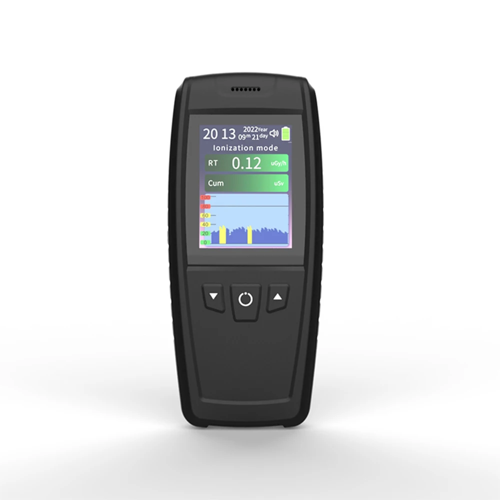Counter Radiation Monitor Digital Meter Dose rate range 0.01~1000uSv/h rechargeable ionizing radiation detector
Counter Radiation Monitor Digital Meter Dose rate range 0.01~1000uSv/h rechargeable ionizing radiation detector