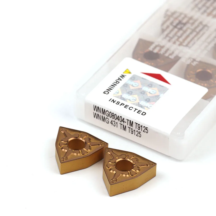 WNMG080404 TM WNMG080408 TM WNMG080412-TM T9125 Carbide Inserts CNC Lathe Cutting Tools External Turning Cutter Hard Alloy Blade
WNMG080404 TM WNMG080408 TM WNMG080412-TM T9125 Carbide Inserts CNC Lathe Cutting Tools External Turning Cutter Hard Alloy Blade