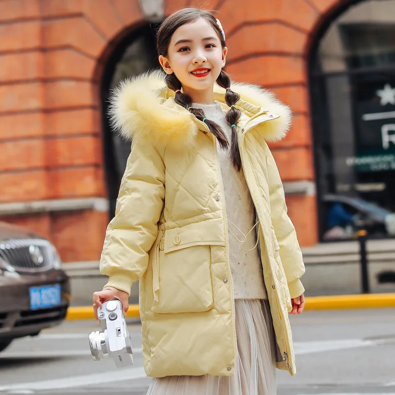 2023 Children Girls Winter Coat Faux Fur Hooded Warm Long Down Jacket For Girls 5-16 Years Kids Teenage Girl Parka Snowsuit
2023 Children Girls Winter Coat Faux Fur Hooded Warm Long Down Jacket For Girls 5-16 Years Kids Teenage Girl Parka Snowsuit