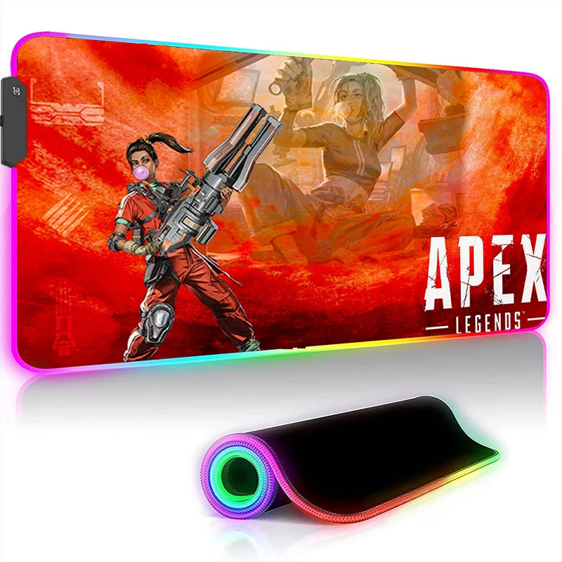 Компьютерные аксессуары APEX Legends RGB светодиодный игровой коврик для мыши крутой светящийся коврик для ноутбука Противоскользящий коврик для...
Компьютерные аксессуары APEX Legends RGB светодиодный игровой коврик для мыши крутой светящийся коврик для ноутбука Противоскользящий коврик для...