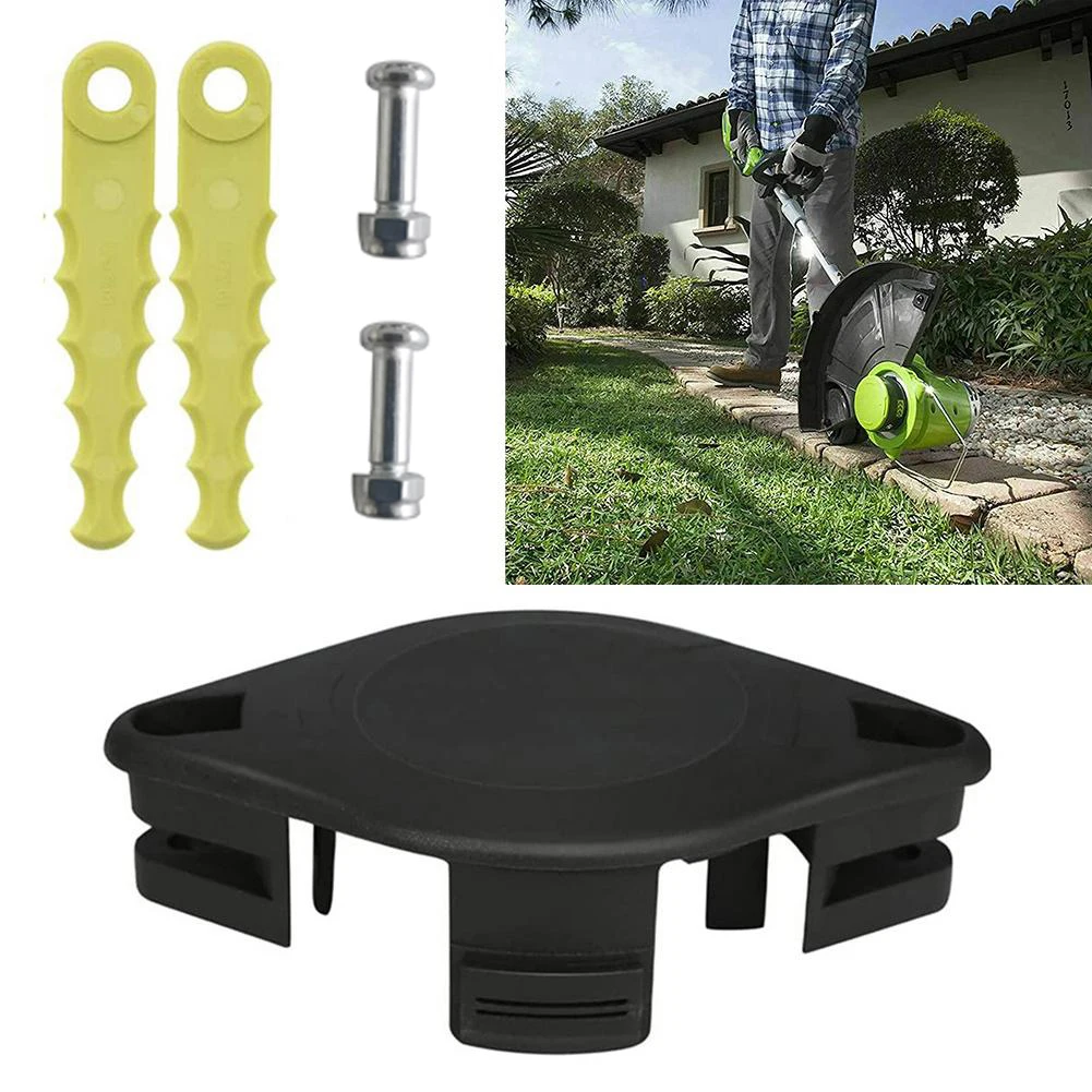 For Ryobi ACFHRL2 Polycarbonate Bladed Trimmer Head 18-Volt 24-Volt Strimmers 2-in-1 Pivoting Fixed Line And Bladed Head
For Ryobi ACFHRL2 Polycarbonate Bladed Trimmer Head 18-Volt 24-Volt Strimmers 2-in-1 Pivoting Fixed Line And Bladed Head