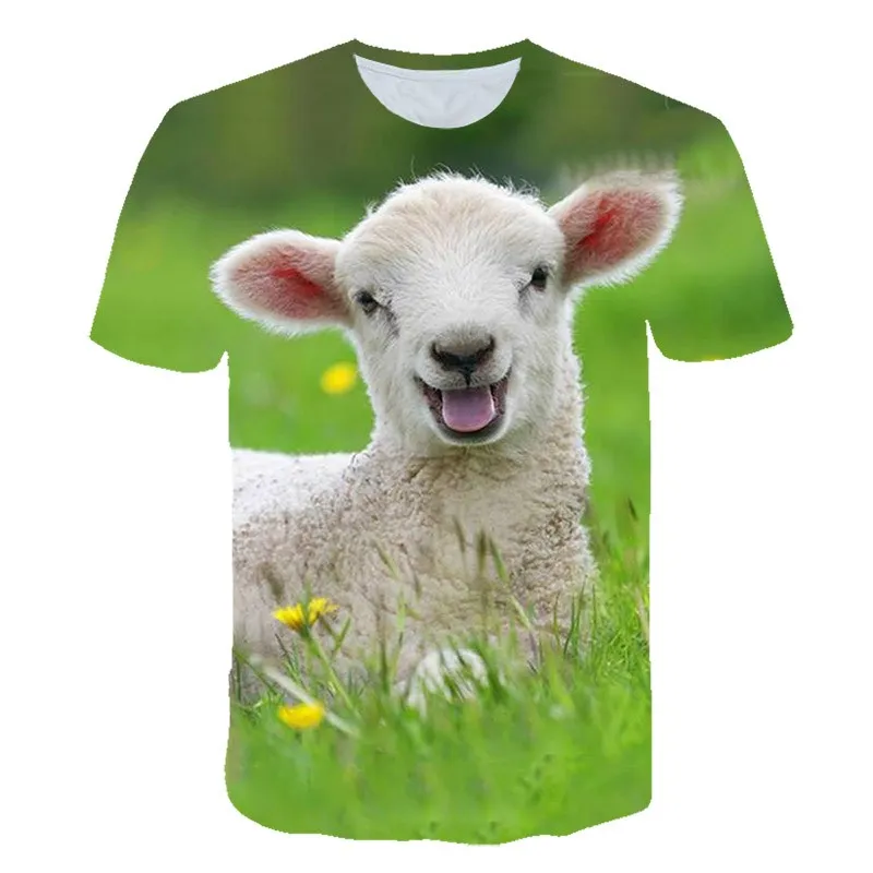 Animal Cute Sheep 3D Kids T-shirt Streetwear Toddler Girl Student Tops Tee Fashion Baby Boys Funny Summer Short Sleeve Clothes
Animal Cute Sheep 3D Kids T-shirt Streetwear Toddler Girl Student Tops Tee Fashion Baby Boys Funny Summer Short Sleeve Clothes