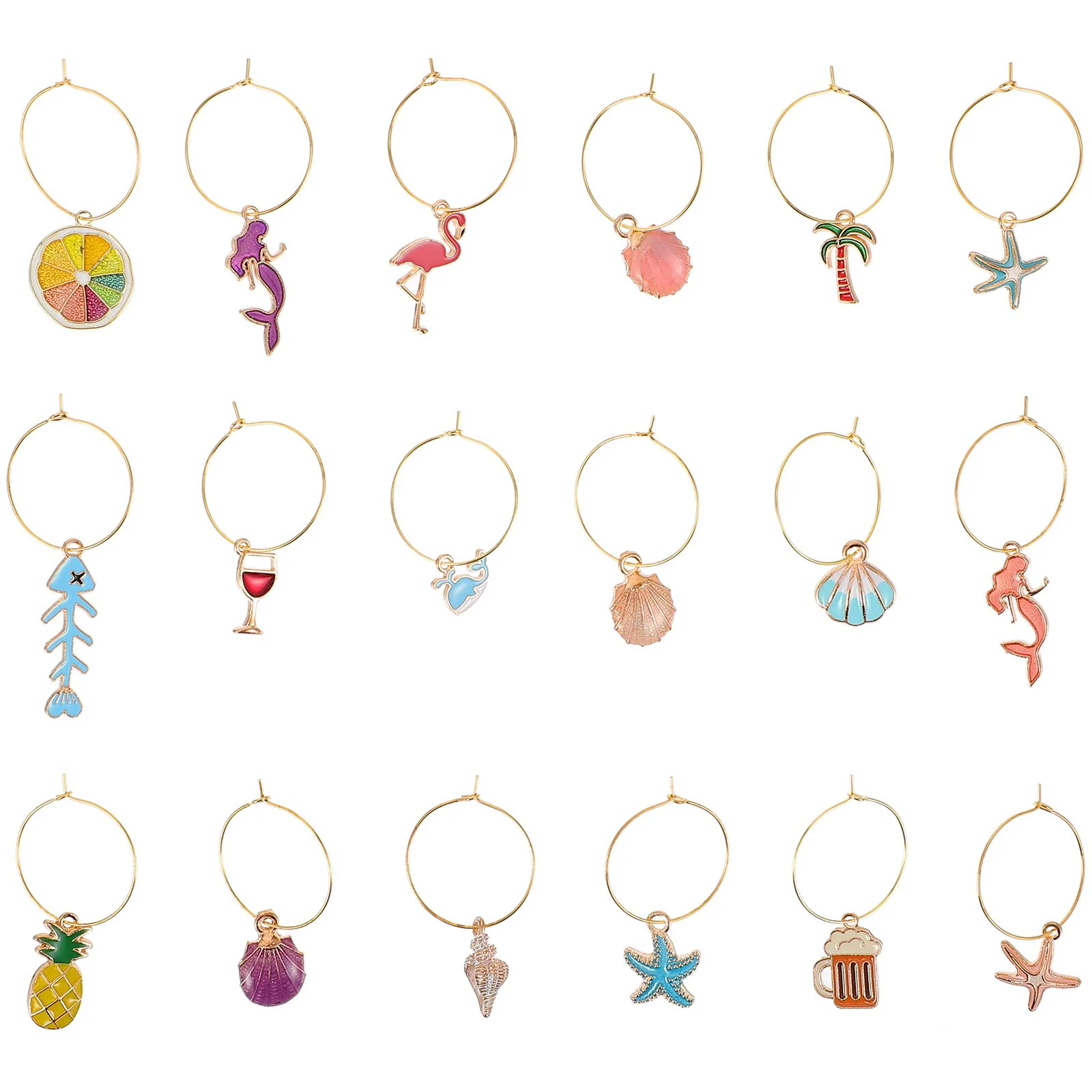 Glasscharms Markers Drink Tags Identifiers Party Markerbeach Decors Identification Pendant Rings Theme Christmas Glasses
Glasscharms Markers Drink Tags Identifiers Party Markerbeach Decors Identification Pendant Rings Theme Christmas Glasses