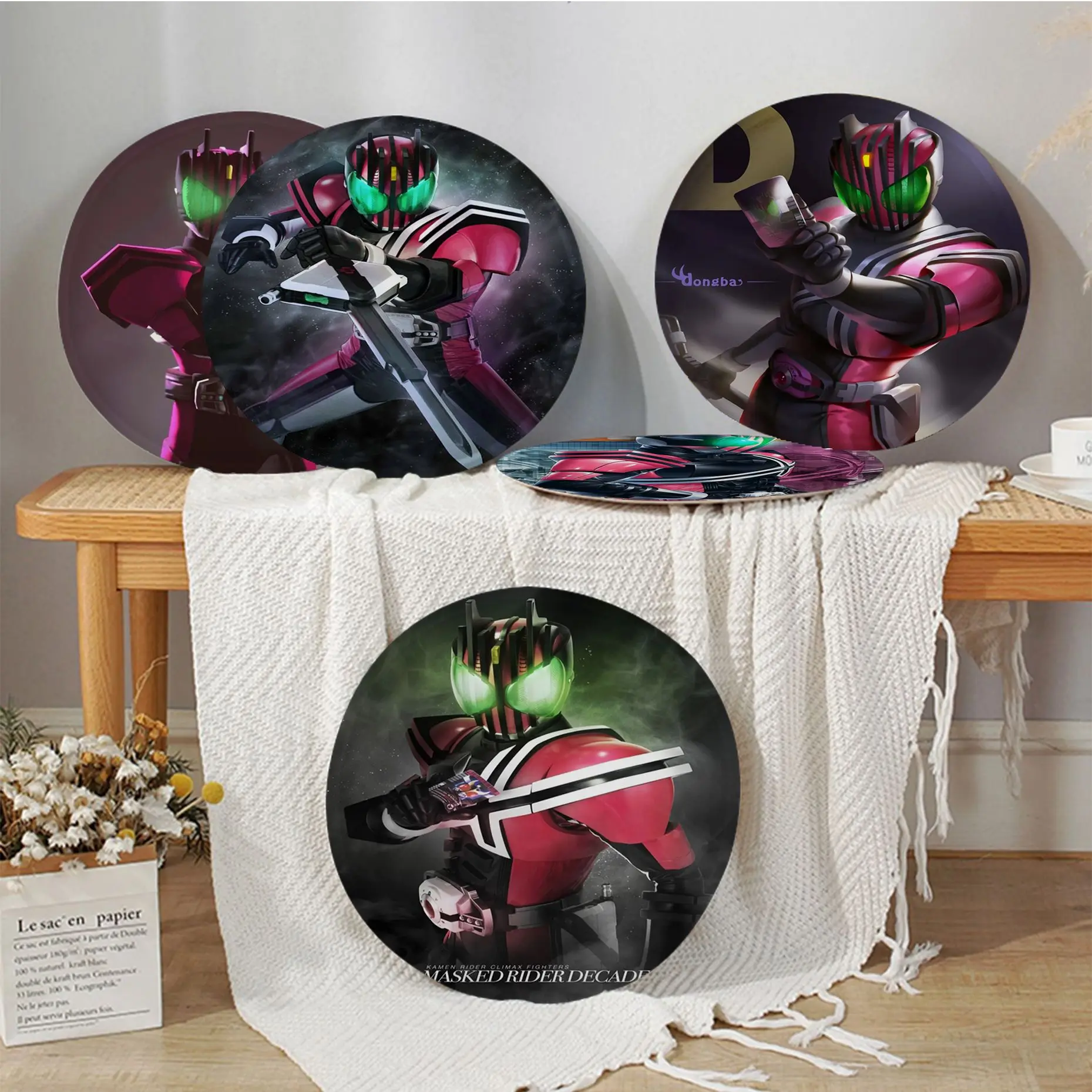 BANDAI Masked Rider Decade Stool Pad Patio Home Kitchen Office Chair Seat Cushion Pads Sofa Seat 40x40cm Sofa Decor Tatami
BANDAI Masked Rider Decade Stool Pad Patio Home Kitchen Office Chair Seat Cushion Pads Sofa Seat 40x40cm Sofa Decor Tatami