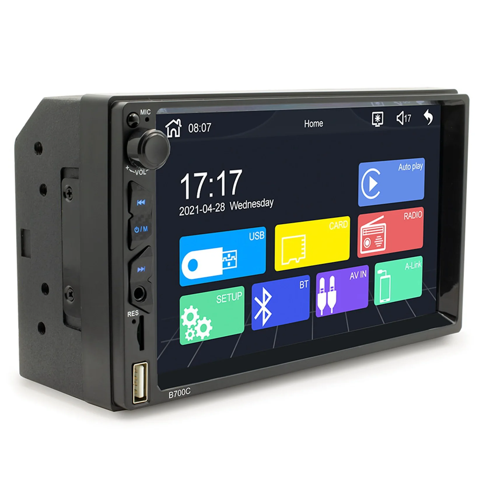Car Radio 2 Din Car Auto for Carplay Android Auto Universal 7Inch Touch Screen Car Multimedia Player
Car Radio 2 Din Car Auto for Carplay Android Auto Universal 7Inch Touch Screen Car Multimedia Player