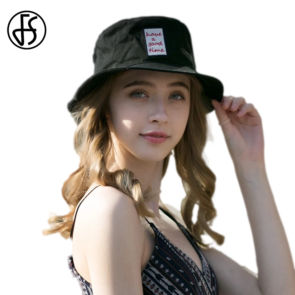 FS 2022 Fashion Cotton Embroidered Letters Hats For Women Fashion Fisherman Hats Black White Bowler Wide Brim Casual Sun Caps
FS 2022 Fashion Cotton Embroidered Letters Hats For Women Fashion Fisherman Hats Black White Bowler Wide Brim Casual Sun Caps