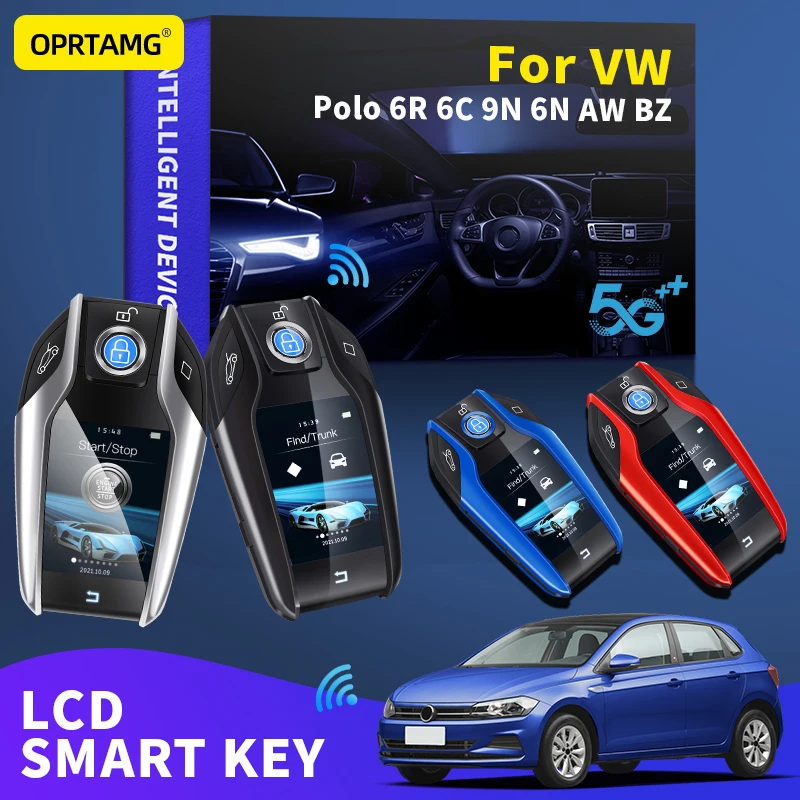 Smart LCD Key Keychain For Volkswagen Polo 6R 6C 9N 6N AW BZ Keyles Entry Remote Car Key Modified Smart LCD 2001 2005 2021-2022
Smart LCD Key Keychain For Volkswagen Polo 6R 6C 9N 6N AW BZ Keyles Entry Remote Car Key Modified Smart LCD 2001 2005 2021-2022