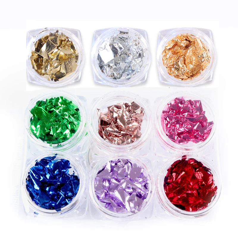 9 Boxes Gold Leaf Nail Foil For Manicure Colorful Irregular Aluminum Foil Paper Nail Sticker Decals Gel Nail Art Decorations
9 Boxes Gold Leaf Nail Foil For Manicure Colorful Irregular Aluminum Foil Paper Nail Sticker Decals Gel Nail Art Decorations