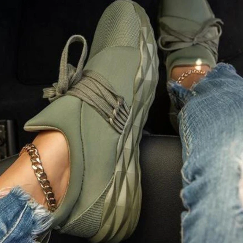 Women Breathable Sneakers Spring Solid Color Lightweight Soft Bottom Sports Shoes Mesh Casual Large Size Trainers Zapato Mujer
Women Breathable Sneakers Spring Solid Color Lightweight Soft Bottom Sports Shoes Mesh Casual Large Size Trainers Zapato Mujer
