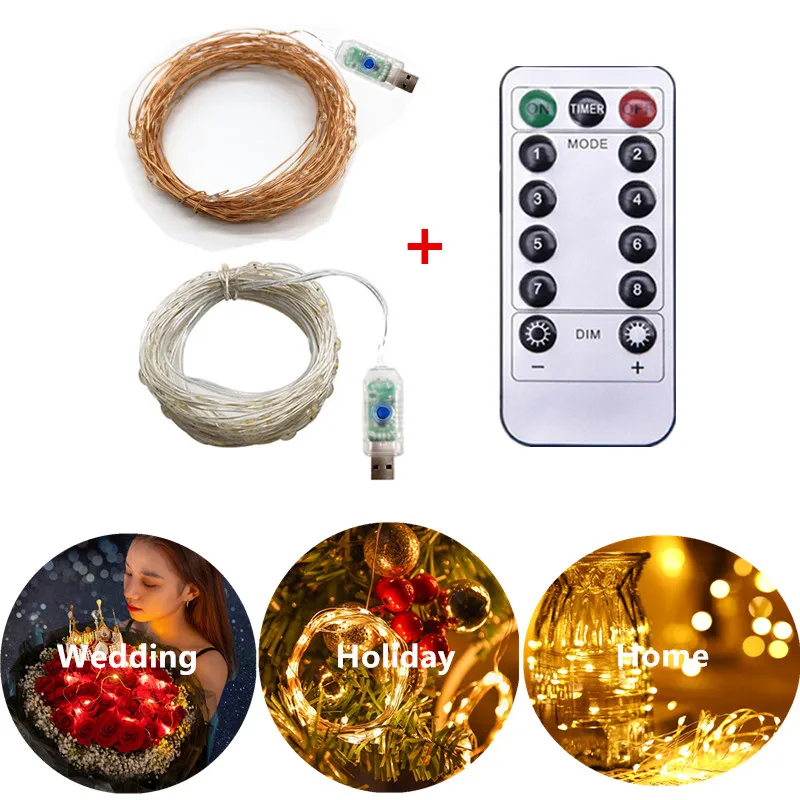 5/10M/20M 50/100/200 Led String Fairy Lights Garlands Chrismtas Decorations Outdoor Wedding Decor Lamp USB 8 Mode with Remote
5/10M/20M 50/100/200 Led String Fairy Lights Garlands Chrismtas Decorations Outdoor Wedding Decor Lamp USB 8 Mode with Remote