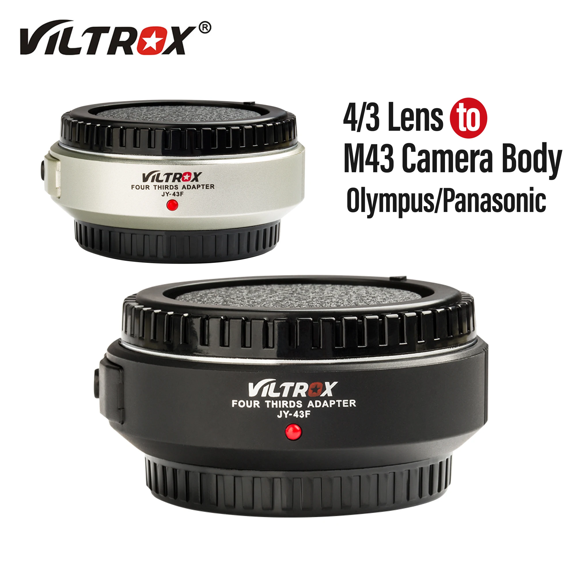 VILTROX Φ 4/3 объектив для микро M4/3 адаптер для камеры крепление автофокуса для Panasonic GH6 GH5 GF8 Olympus PL8 JY-43F E-M5 III
VILTROX Φ 4/3 объектив для микро M4/3 адаптер для камеры крепление автофокуса для Panasonic GH6 GH5 GF8 Olympus PL8 JY-43F E-M5 III