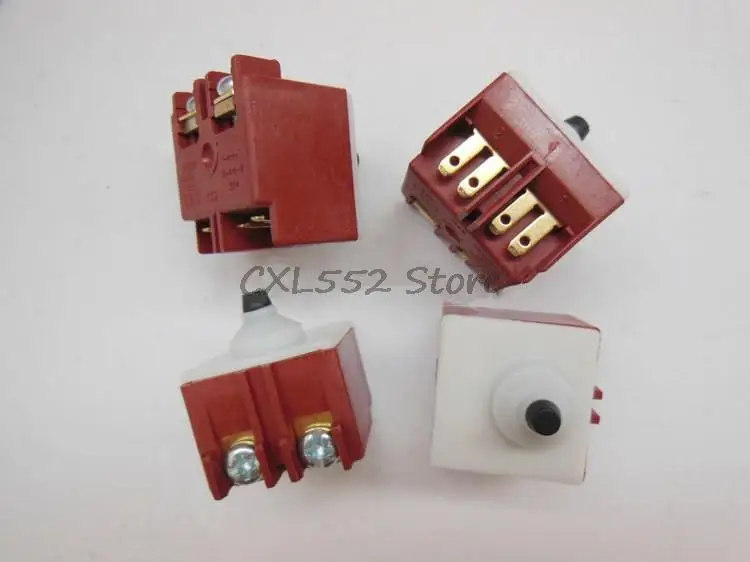 4 шт. FA6-5/1D-24 5E4 5A Мгновенный Переключатель для угловой шлифовальной машины 6-100 
4 шт. FA6-5/1D-24 5E4 5A Мгновенный Переключатель для угловой шлифовальной машины 6-100