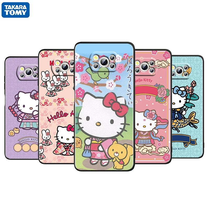 Cartoon Hello Kitty Gift For Xiaomi Poco M4 X3 F3 GT NFC M3 C3 M2 F2 F1 X2 Pro Mi Mix3 Soft Black Phone Case Cover Fundas Coque
Cartoon Hello Kitty Gift For Xiaomi Poco M4 X3 F3 GT NFC M3 C3 M2 F2 F1 X2 Pro Mi Mix3 Soft Black Phone Case Cover Fundas Coque