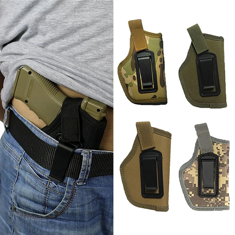 Hidden Gun Holster For 17 18 19 22 26 1911 M92f Sig Sauer p226 Cz75 Holster Bag Case Universal Right Hand Holster
Hidden Gun Holster For 17 18 19 22 26 1911 M92f Sig Sauer p226 Cz75 Holster Bag Case Universal Right Hand Holster