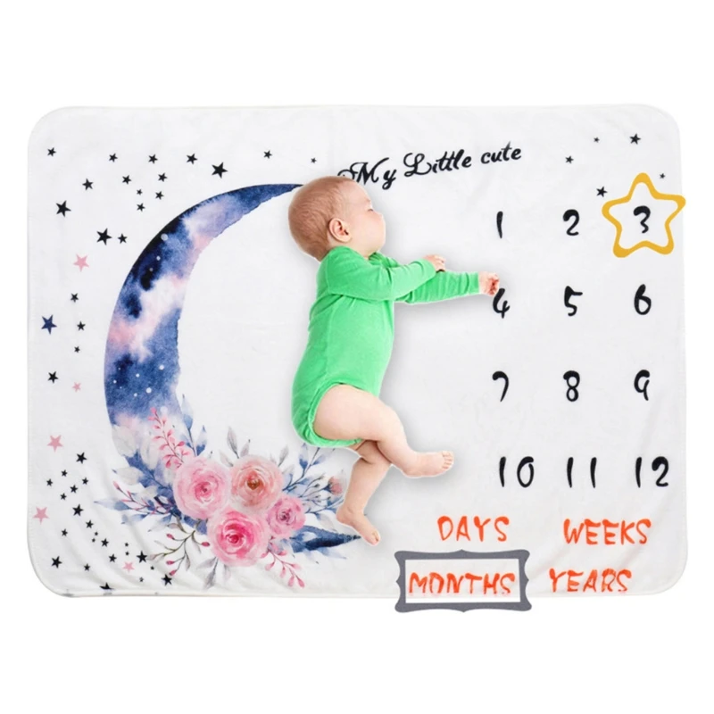 1Set Baby Monthly Record Growth Milestone Blanket Newborn Photography Props Gift
1Set Baby Monthly Record Growth Milestone Blanket Newborn Photography Props Gift
