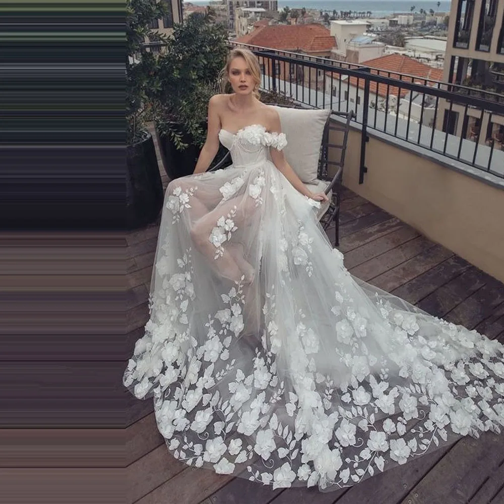2023 Romantic White Strapless Sleeveless Dress for Women Sexy Tulle Floral Embroidery Cocktail A-line Skirt Party Ball Dress 
2023 Romantic White Strapless Sleeveless Dress for Women Sexy Tulle Floral Embroidery Cocktail A-line Skirt Party Ball Dress