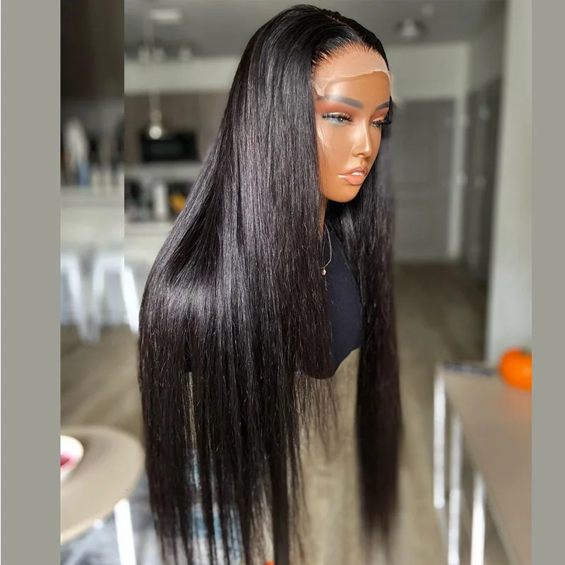 26Inch 180%Density Long Remy Straight Synthetic Lace Front Wig For Women With Baby Hair Heat Resistant Fiber Hair Daily Wig
26Inch 180%Density Long Remy Straight Synthetic Lace Front Wig For Women With Baby Hair Heat Resistant Fiber Hair Daily Wig