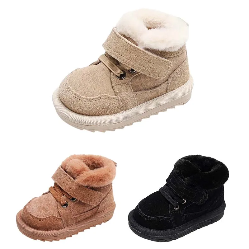 Winter Warm Baby Boots for Boys Girls Autumn Soft Wool Infant Shoes Toddler First Walkers Outdoor Anti-Slip Rubber Sole Sneakers
Winter Warm Baby Boots for Boys Girls Autumn Soft Wool Infant Shoes Toddler First Walkers Outdoor Anti-Slip Rubber Sole Sneakers