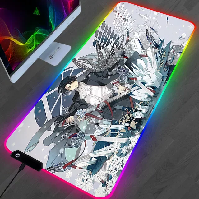 Speed Mice Desk MatRGB Attack on Titan Mouse Pad Gamer PC Completo Table Gaming Accessories Mousepad Keyboard Laptop Computer
Speed Mice Desk MatRGB Attack on Titan Mouse Pad Gamer PC Completo Table Gaming Accessories Mousepad Keyboard Laptop Computer