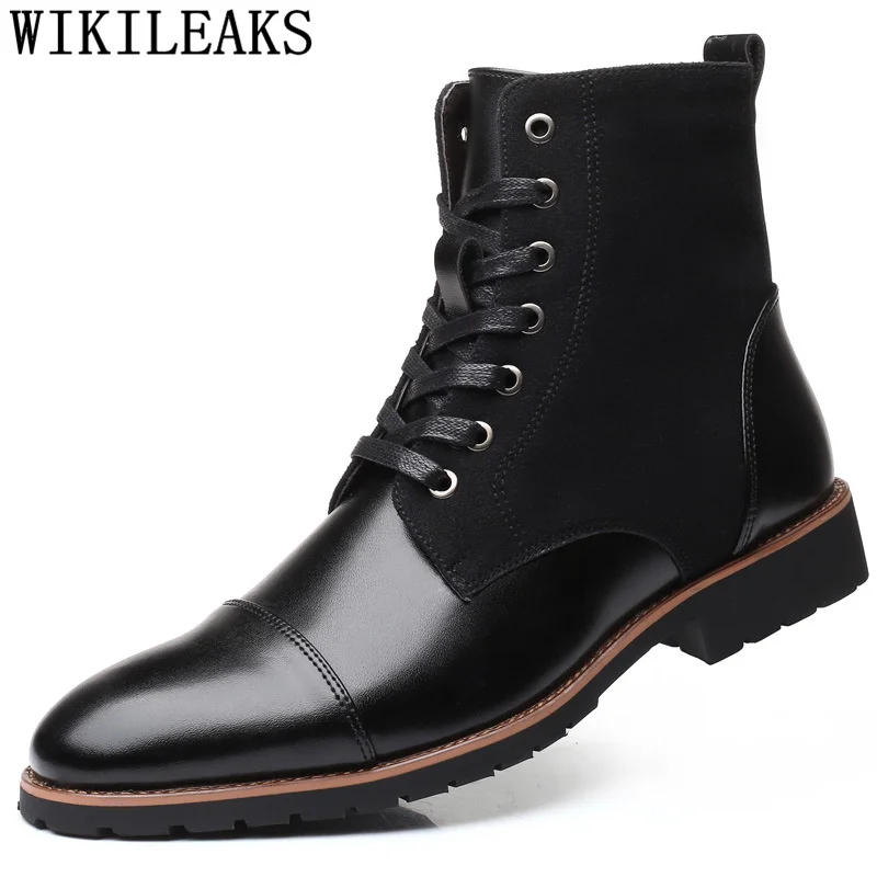 Fashion Men Leather Boots Plus Size 47 48 Designer Winter Boots Men Casual Shoes Brand Snow Boots Men Designer Shoes Black Dress
Fashion Men Leather Boots Plus Size 47 48 Designer Winter Boots Men Casual Shoes Brand Snow Boots Men Designer Shoes Black Dress