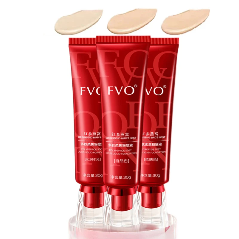 FVO Face Foundation Base Liquid Cream Coverage Oil-control Makeup Waterproof Soft Long-lasting Maquillaj Professional Concealer
FVO Face Foundation Base Liquid Cream Coverage Oil-control Makeup Waterproof Soft Long-lasting Maquillaj Professional Concealer