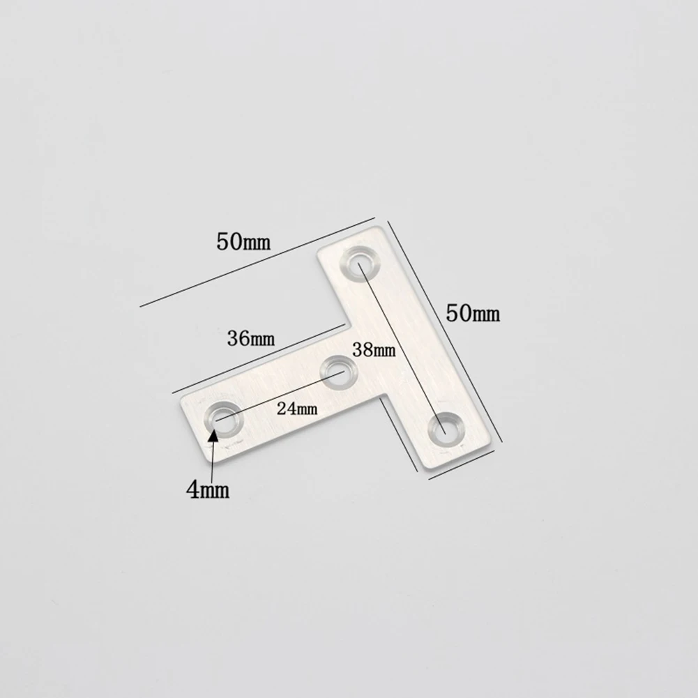 Fixing Connections Angle Code Braces Corner 16PCS Furniture Mending Plates Repair Tools Stainless Steel T-Code
Fixing Connections Angle Code Braces Corner 16PCS Furniture Mending Plates Repair Tools Stainless Steel T-Code
