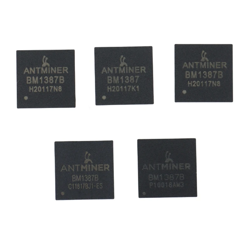 Botique-5 Pcs BM1387 BM1387B Chip QFN For Bitcoin Miner S9 S9I T9 T9+ Chip Free S9 Hash Board
Botique-5 Pcs BM1387 BM1387B Chip QFN For Bitcoin Miner S9 S9I T9 T9+ Chip Free S9 Hash Board