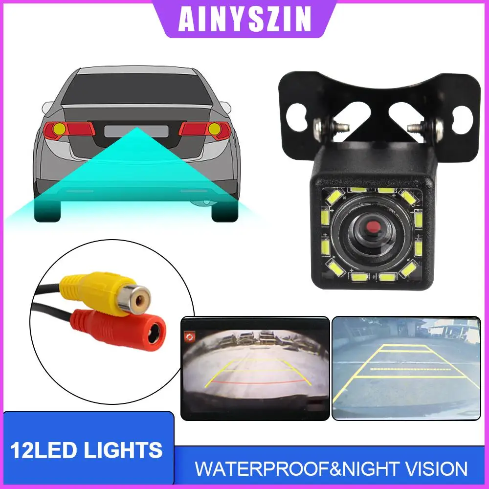 170° Wide Angle Lens Car Rear View Camera Fisheye Waterproof Universal LED Night Vision Backup Parking Reverse Camera
170° Wide Angle Lens Car Rear View Camera Fisheye Waterproof Universal LED Night Vision Backup Parking Reverse Camera