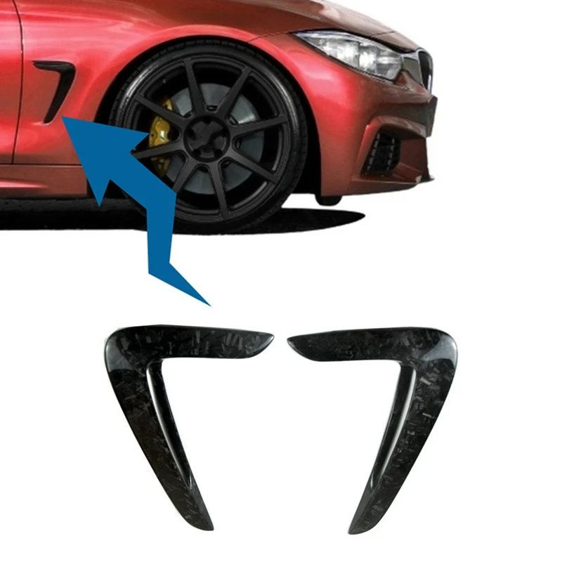 Car Side Wing Air Flow Fender Grille Intake Vent Trim Real Carbon Fiber For BMW F32 F33 F36 4-Series 2014-2020
Car Side Wing Air Flow Fender Grille Intake Vent Trim Real Carbon Fiber For BMW F32 F33 F36 4-Series 2014-2020