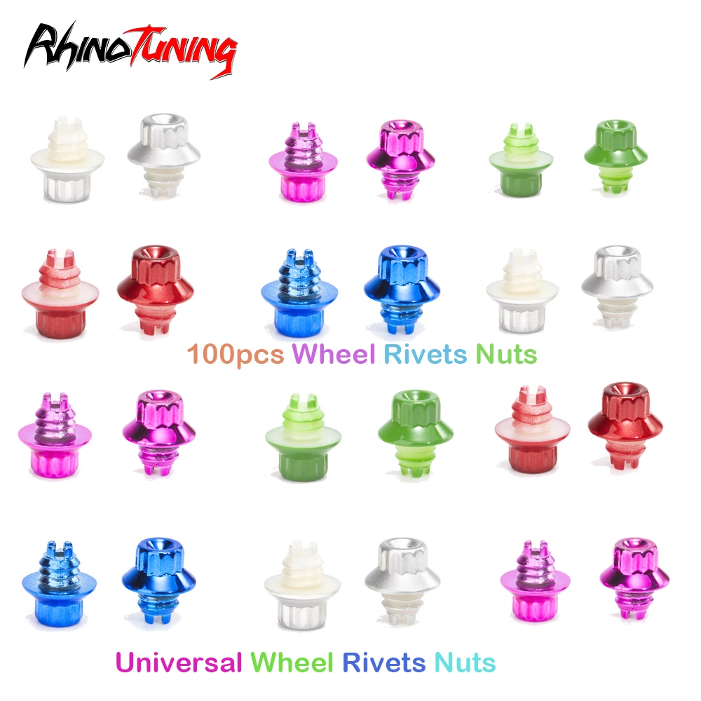 100pcs 13mm Multiple Colour Universal Wheel Nust For Rim Cap Lip Screw Bolt Tires Replacemen Decorationt Car Exterior Parts
100pcs 13mm Multiple Colour Universal Wheel Nust For Rim Cap Lip Screw Bolt Tires Replacemen Decorationt Car Exterior Parts