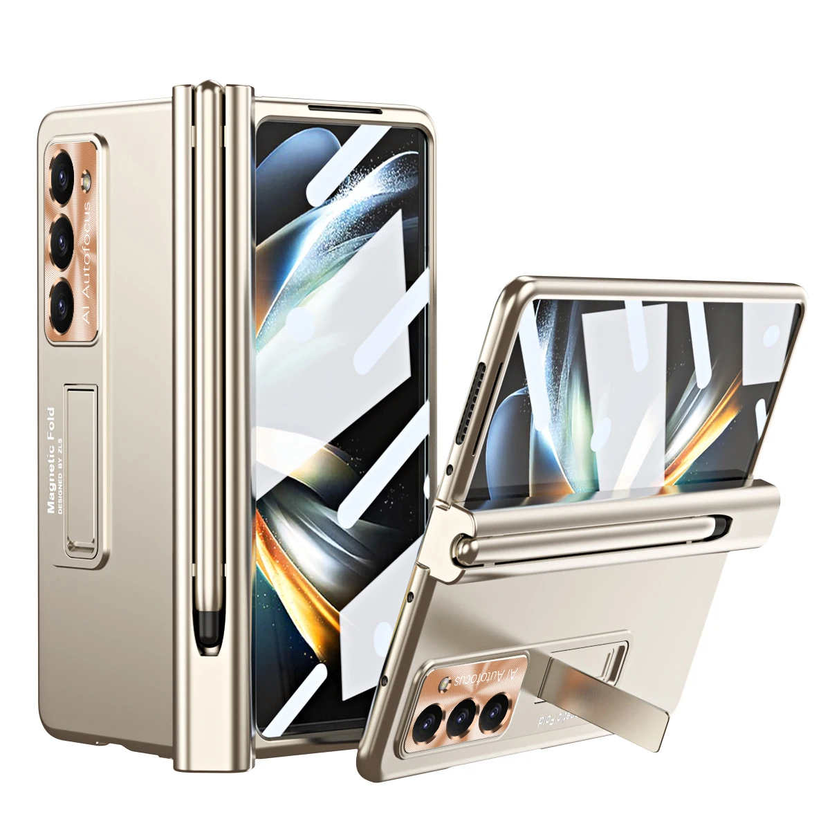 Ultra-thin 2Hinge Protection Case For Samsung Galaxy Z Fold 3 Fold 4 Fold 5 5G With Pen Holder Tempered Glass Film For Fold5 4 3
Ultra-thin 2Hinge Protection Case For Samsung Galaxy Z Fold 3 Fold 4 Fold 5 5G With Pen Holder Tempered Glass Film For Fold5 4 3