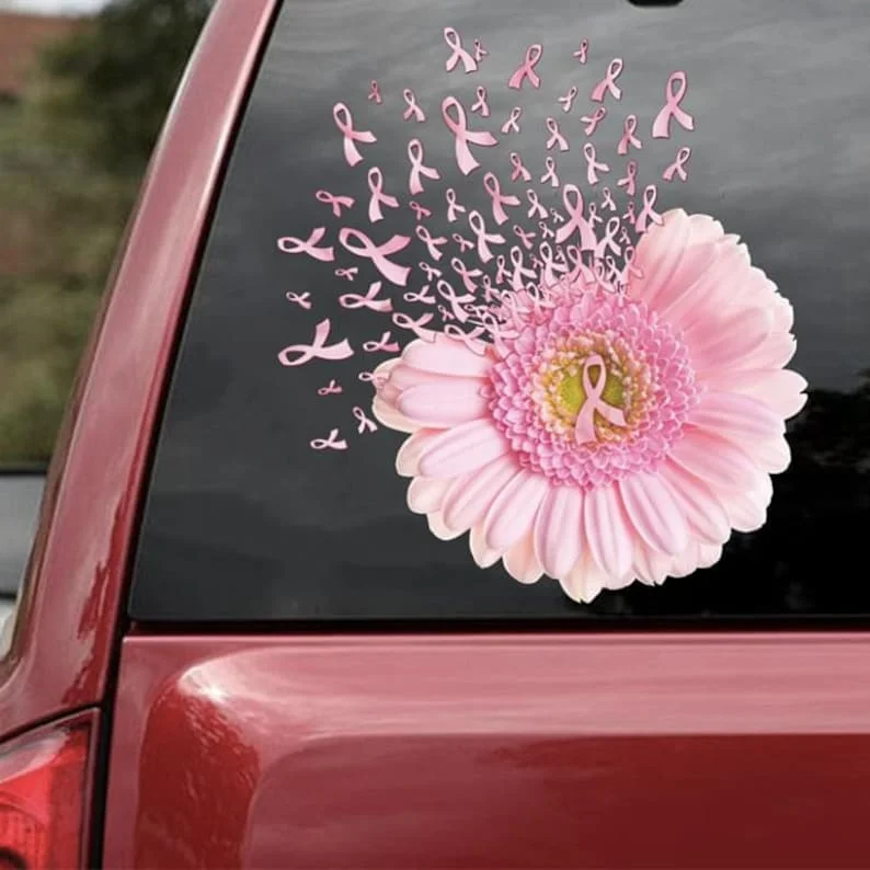 Breast Cancer Awareness Daisy - Sticker, Tablet Decal, Vinyl Sticker, Laptop Sticker, Funny Sticker, Best Sticker, Flower Sticke
Breast Cancer Awareness Daisy - Sticker, Tablet Decal, Vinyl Sticker, Laptop Sticker, Funny Sticker, Best Sticker, Flower Sticke