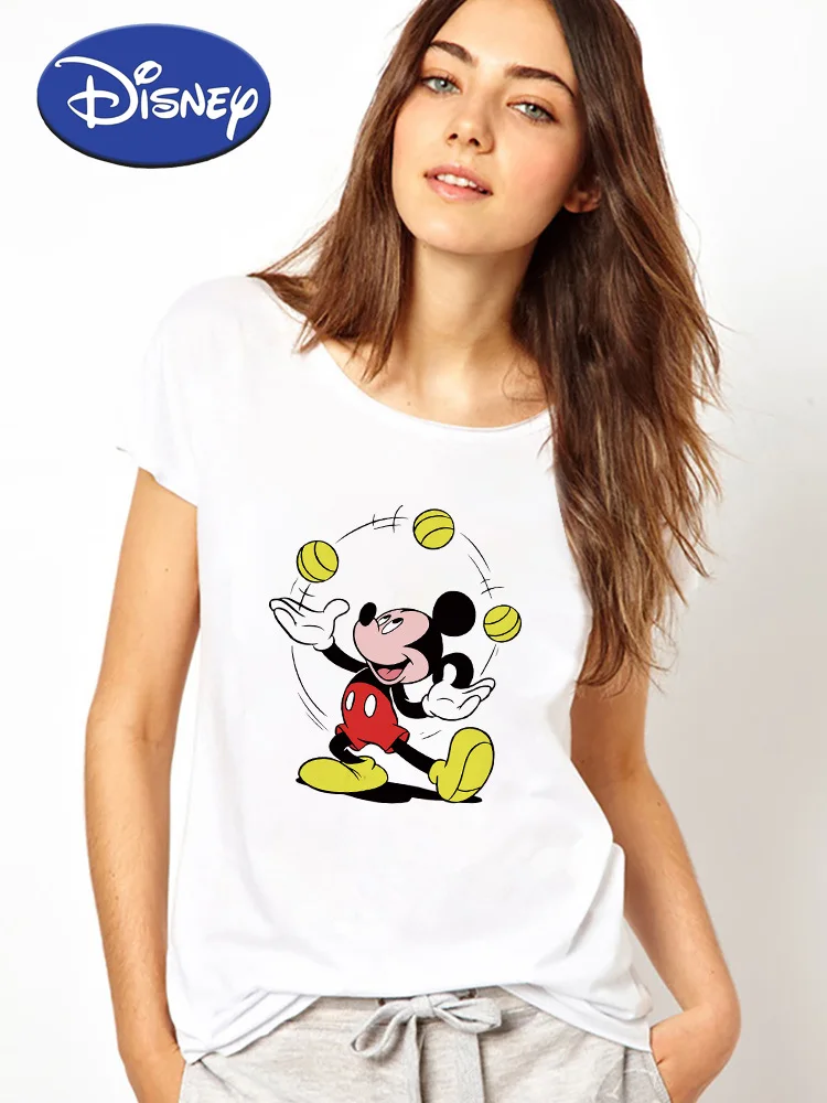 Disney Mickey Mouse Funny T Shirts Women Summer 2022 New Streetwear Personality Short Sleeve Vacation Crewneck Tshirt Drop Ship
Disney Mickey Mouse Funny T Shirts Women Summer 2022 New Streetwear Personality Short Sleeve Vacation Crewneck Tshirt Drop Ship