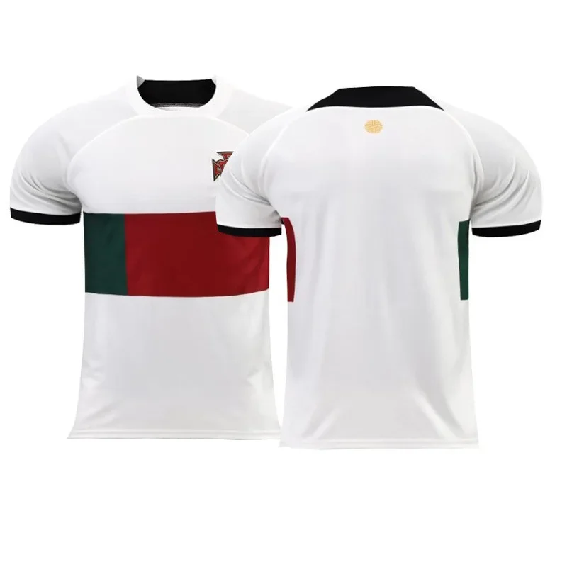 2023/24 New Football Jersey Top Portugal Away No. 7 Ronaldo Breathable Summer Soccer Jersey Men's round neck 3D printing
2023/24 New Football Jersey Top Portugal Away No. 7 Ronaldo Breathable Summer Soccer Jersey Men's round neck 3D printing