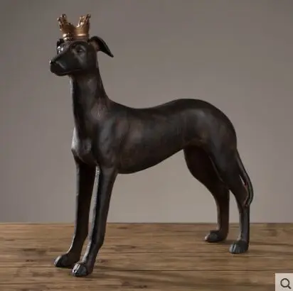 AMERICAN COUNTRY RETRO RESIN HOME ACCESSORIES ORNAMENTS CROWN DOG ANIMAL LIVING ROOM PORCH DECORATION 
AMERICAN COUNTRY RETRO RESIN HOME ACCESSORIES ORNAMENTS CROWN DOG ANIMAL LIVING ROOM PORCH DECORATION