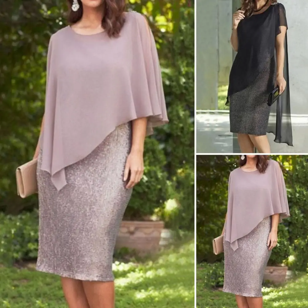 Fabulous Sheath Dress Breathable Fake Two-pieced Evening Dress Sweet Plus Size Sheath Dress
Fabulous Sheath Dress Breathable Fake Two-pieced Evening Dress Sweet Plus Size Sheath Dress