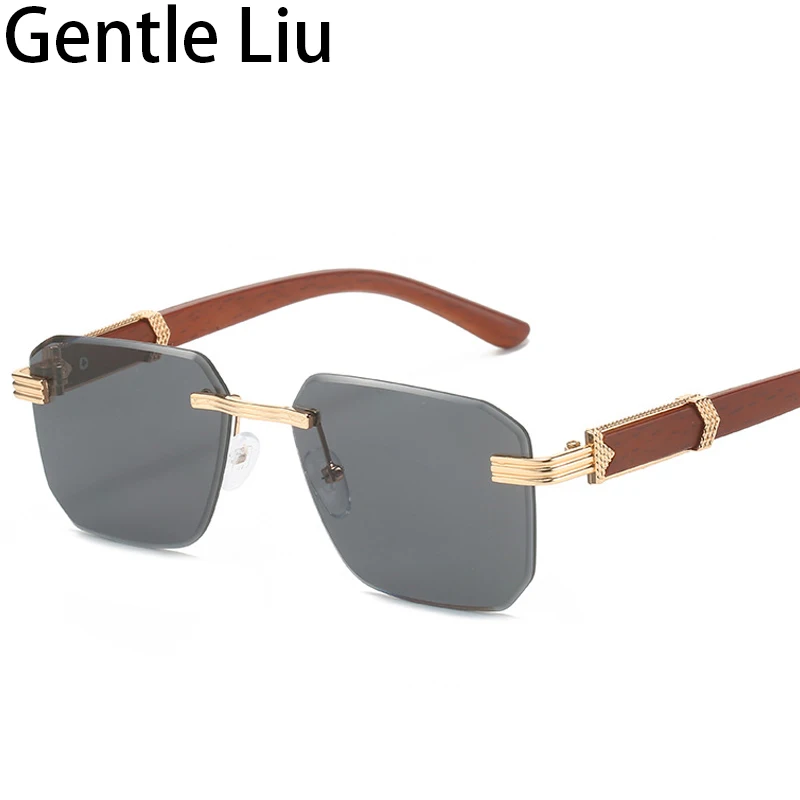 Oversized Square Rimless Sunglasses Men Big Frame 2023 Luxury Brand Frameless Sun Glasses for Male Vintage Eyewear Shades UV400
Oversized Square Rimless Sunglasses Men Big Frame 2023 Luxury Brand Frameless Sun Glasses for Male Vintage Eyewear Shades UV400