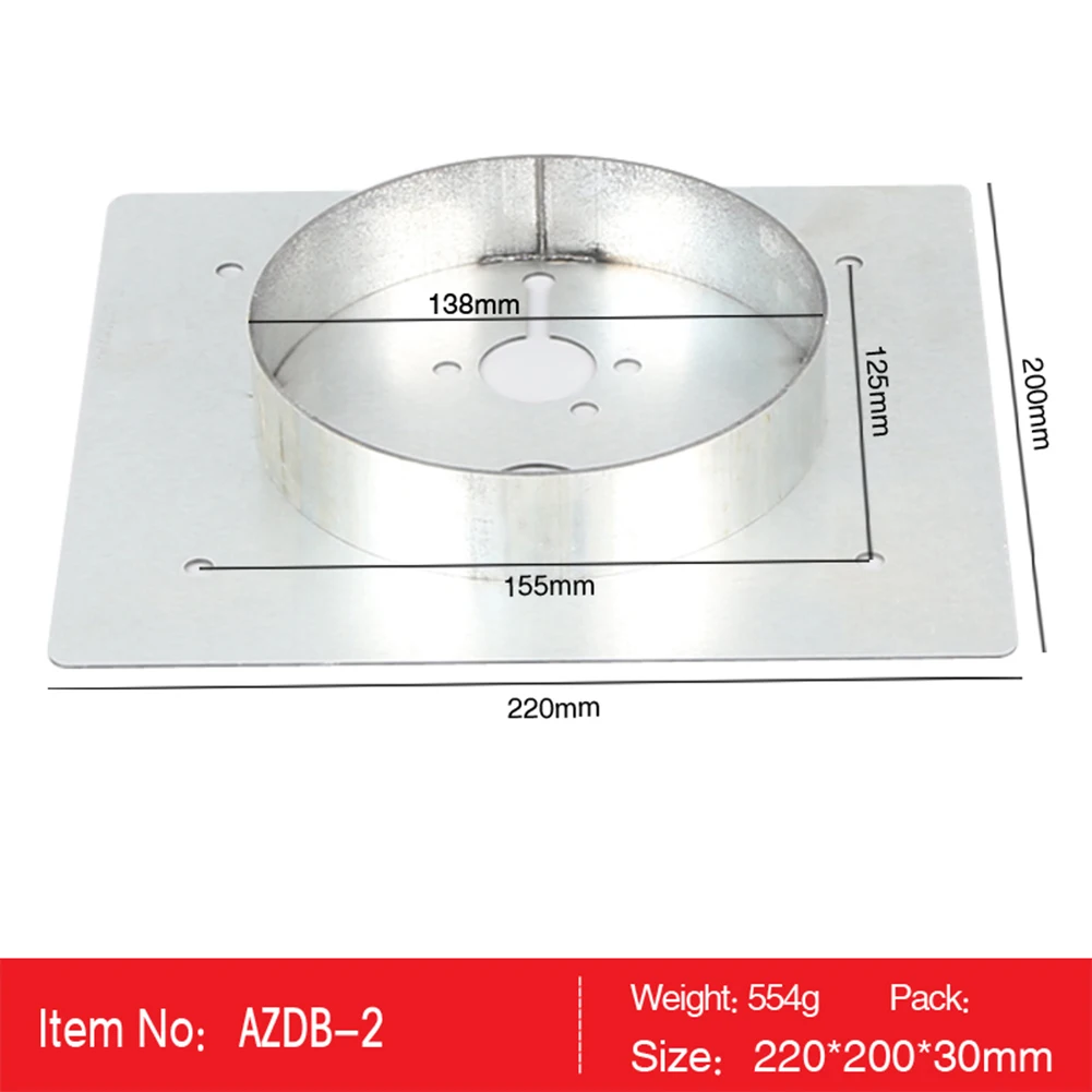 Heater Plate Mounting Plate Stainless Diesel Heater For Eberspacher For Webasto Plate Stainless Steel High Quality Durable
Heater Plate Mounting Plate Stainless Diesel Heater For Eberspacher For Webasto Plate Stainless Steel High Quality Durable