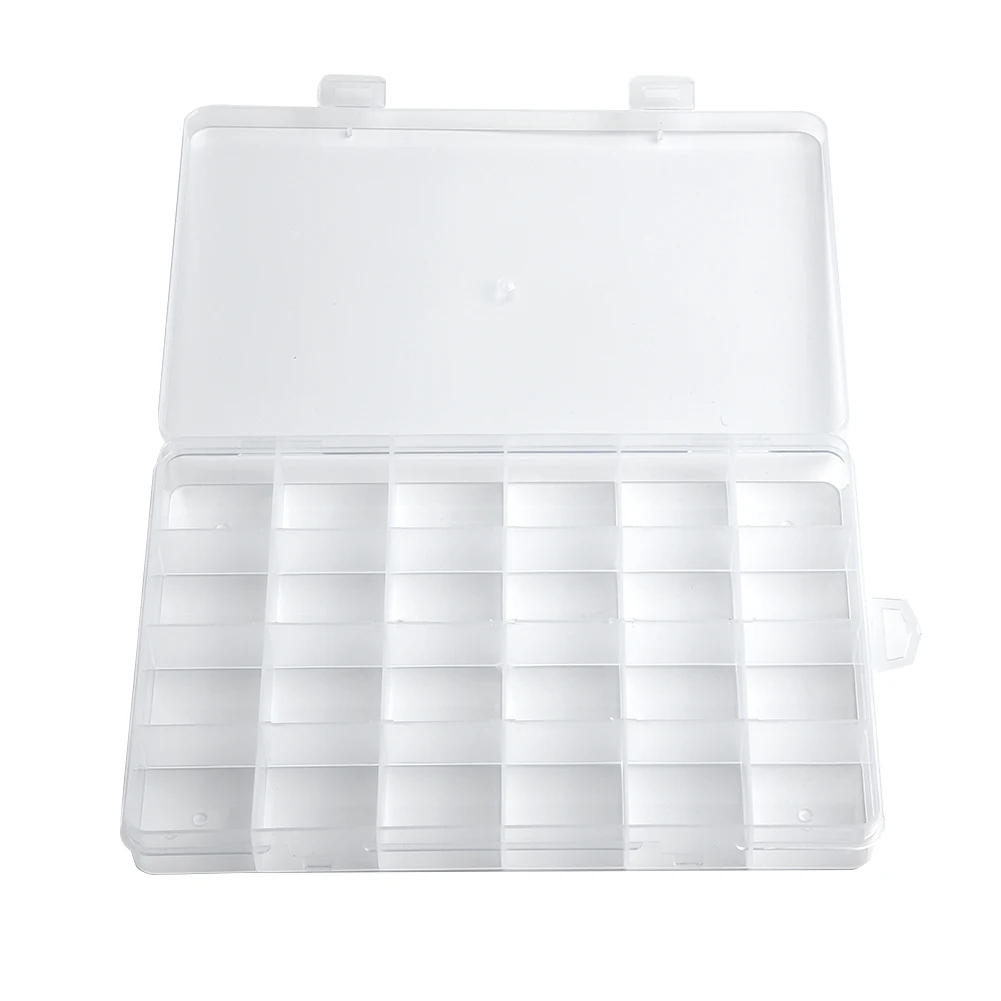 24 Grids Plastic Cross Stitch Embroidery Floss Storage Box Floss Bobbins Storage Organizer DIY Cross Stitch Sewing Supplies
24 Grids Plastic Cross Stitch Embroidery Floss Storage Box Floss Bobbins Storage Organizer DIY Cross Stitch Sewing Supplies