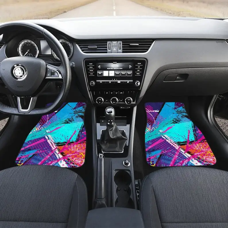 Colorful Abstract Art Car Floor Mats Set, Front and Back Floor Mats for Car, Car Accessories
Colorful Abstract Art Car Floor Mats Set, Front and Back Floor Mats for Car, Car Accessories