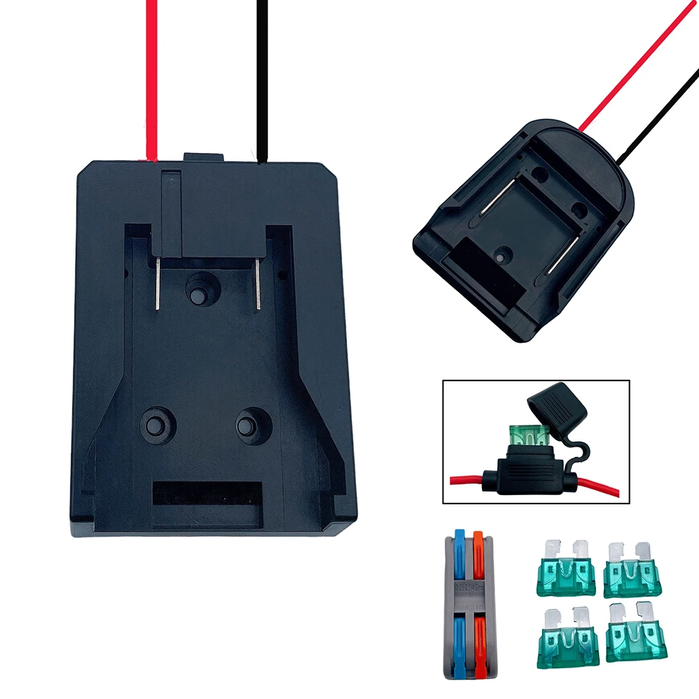 DIY Electric Wheel Adapter For DeWalt For Milwaukee Battery 18V Dock Power Connector 10A DC14.4-60V Flat Push Lithium Battery
DIY Electric Wheel Adapter For DeWalt For Milwaukee Battery 18V Dock Power Connector 10A DC14.4-60V Flat Push Lithium Battery